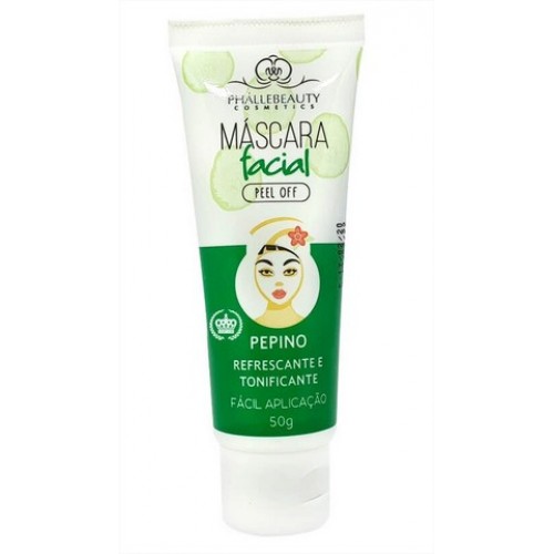 Máscara Facial Pell Off Pepino Bisnaga 50g